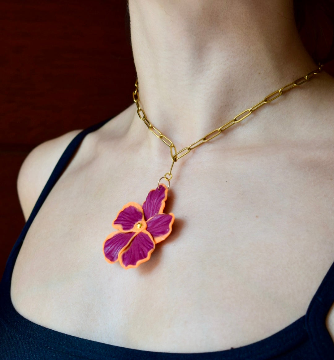 Collar fusion floral