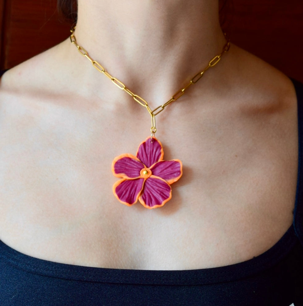 Collar fusion floral
