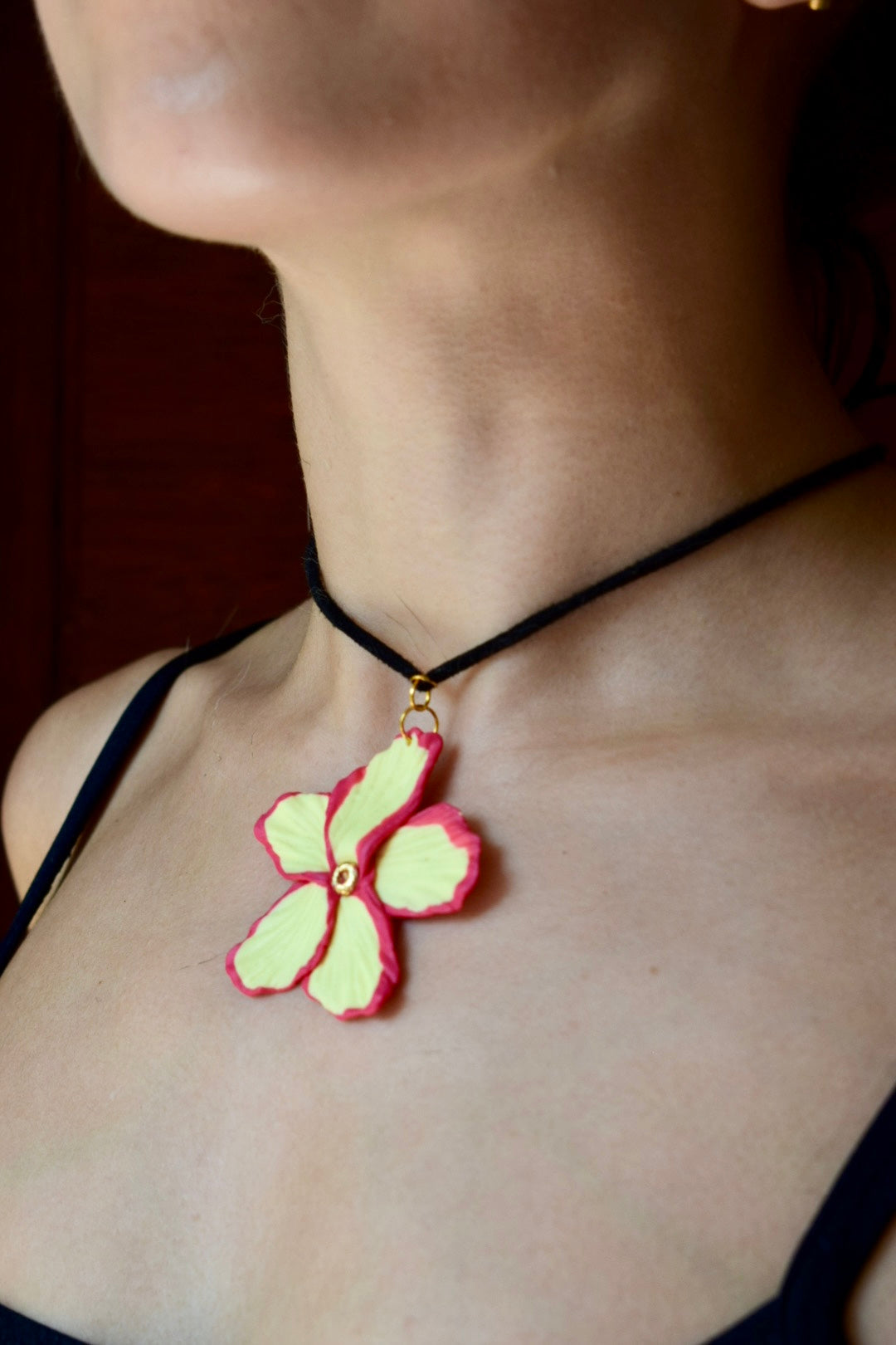 Choker fusion floral