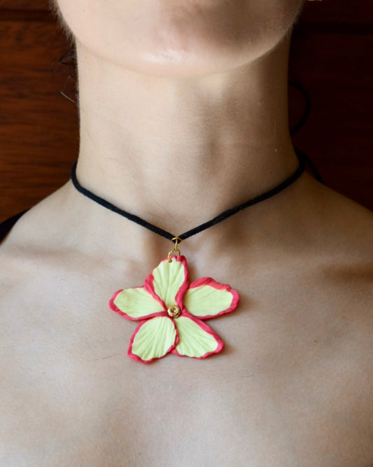 Choker fusion floral